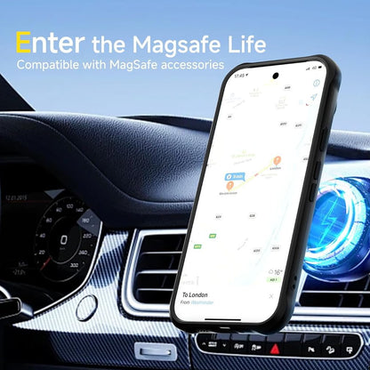 Rugged Matte Texture Magsafe Case - Google