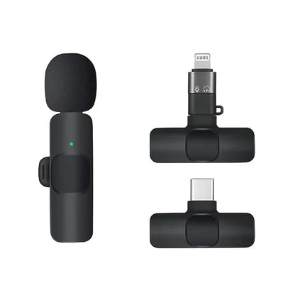 K-Series Wireless Collar Microphone for Iphone/Android