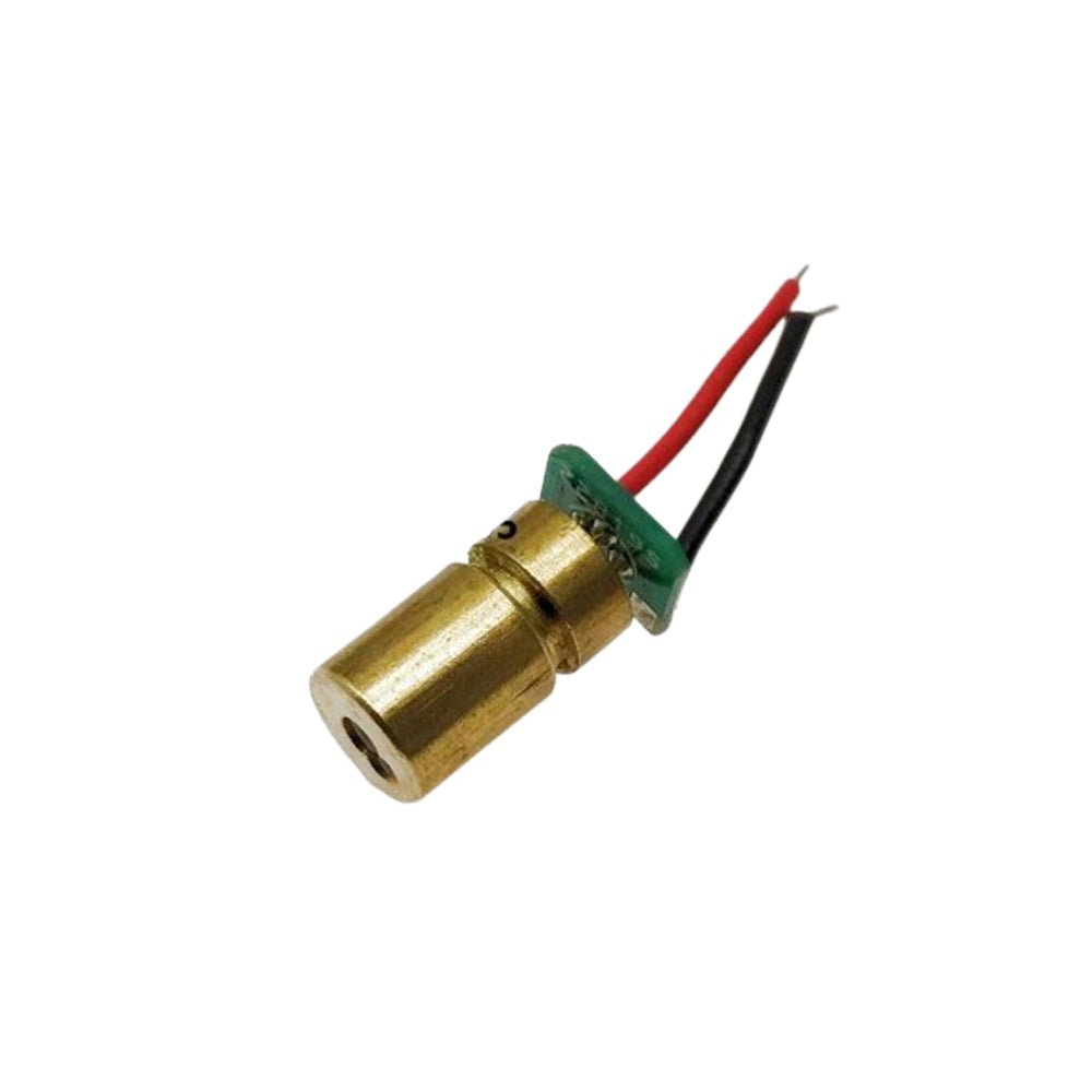 650nm Red Dot 6mm 3.3V DC Glass Lens Industrial grade