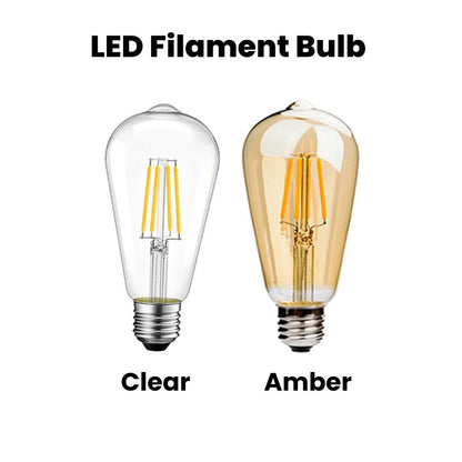 LED Vintage Edison Filament Light Bulb E27 - 4W / 220V