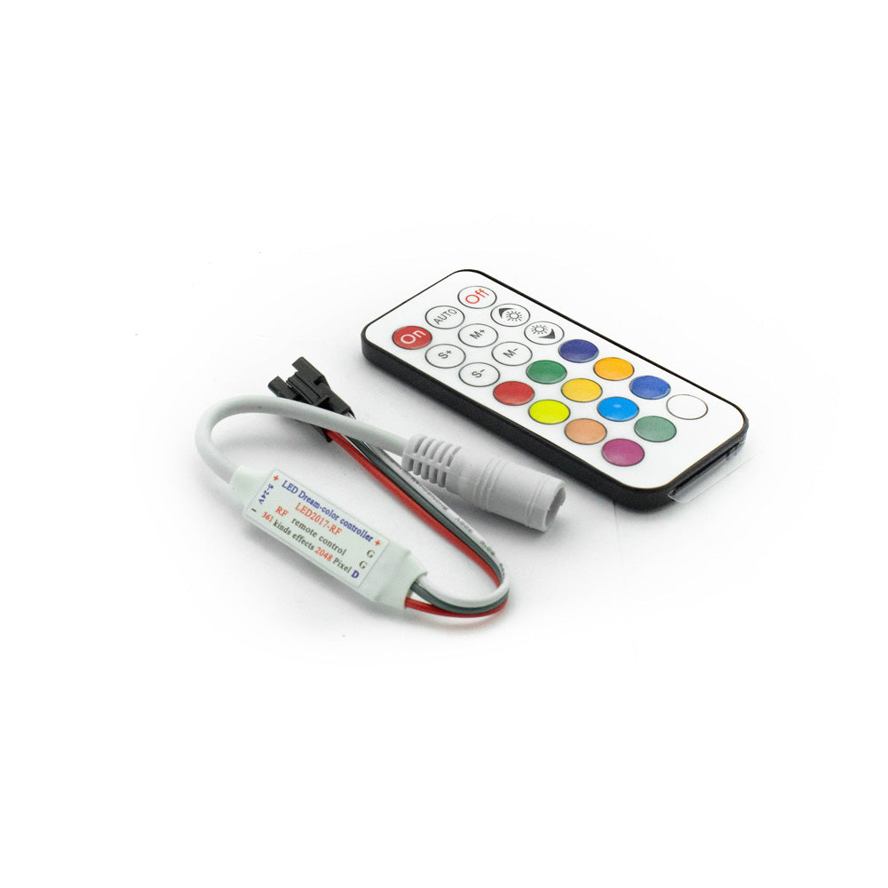 LED2017-RF LED Dream Color Controller with RF Remote