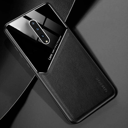 OnePlus 8 Series Vintage Leather Magnetic Holder Case