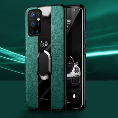 OnePlus 9 Series Auto Focus Plexiglass Porsche Ring Case