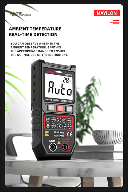MY8330 Professional Digital Multimeter with Automatic Measuring Range