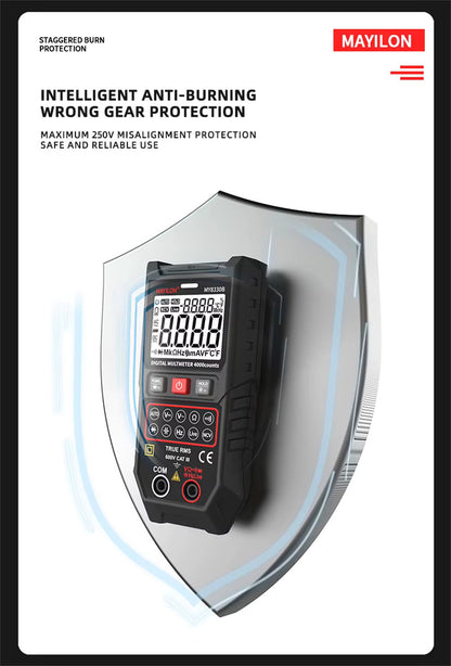 MY8330 Professional Digital Multimeter with Automatic Measuring Range