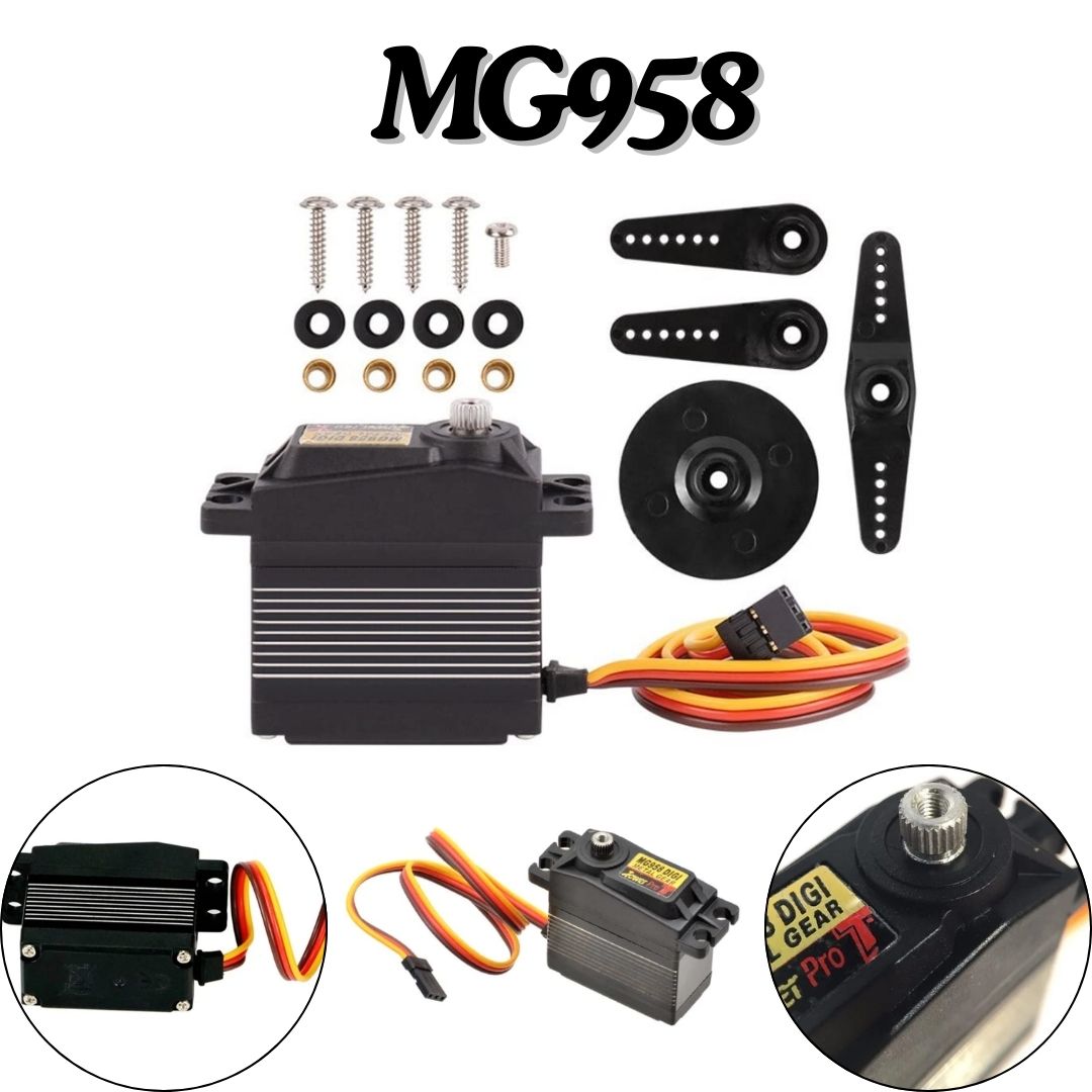 MG958 Digital High Torque Metal Gear Servo Motor