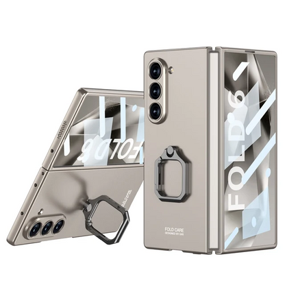 Galaxy Z Fold Series Refined Matte Ring Holder Case