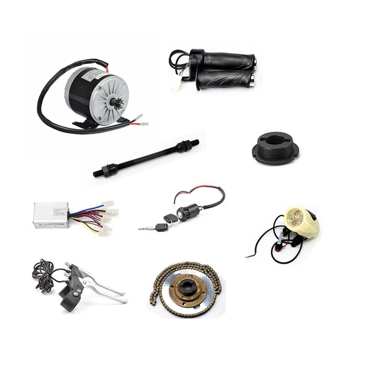 MY1016 24V HighRPM DC Brush Motor for E-bike Bicycle
