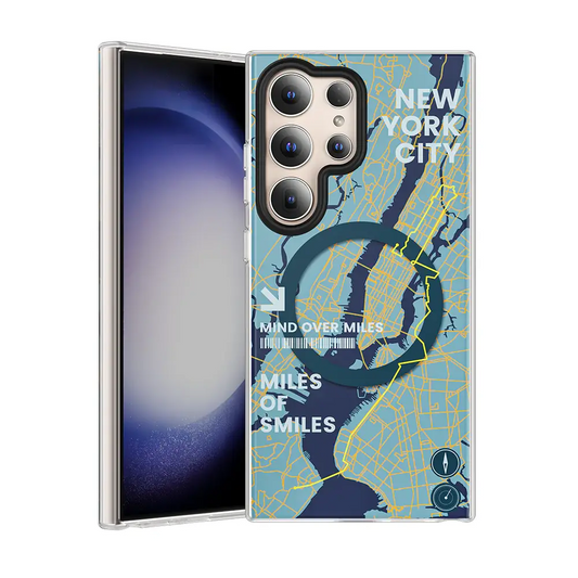 Joyful Journey City Grid MagSafe Case - Samsung