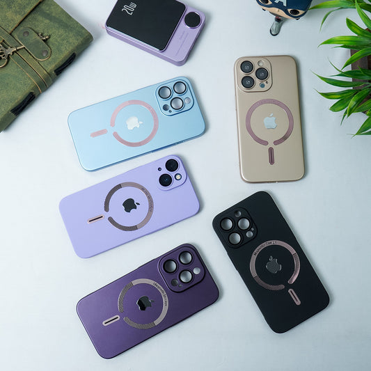 iPhone Series Magsafe Edition Matte Finish Camera Protective Case