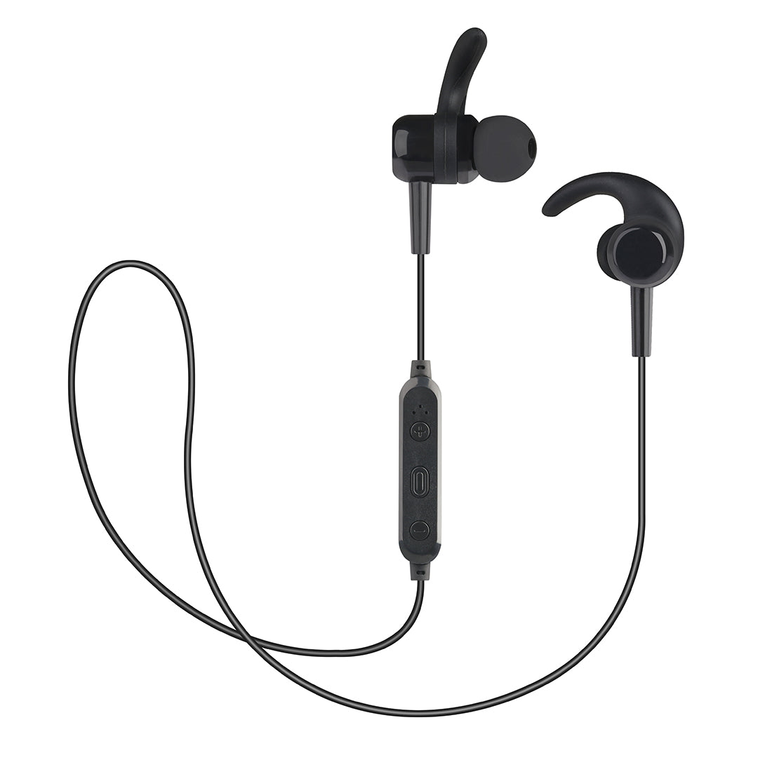 pTron Avento Lite High Bass In-Ear Stereo Wireless Earphones - (Black)