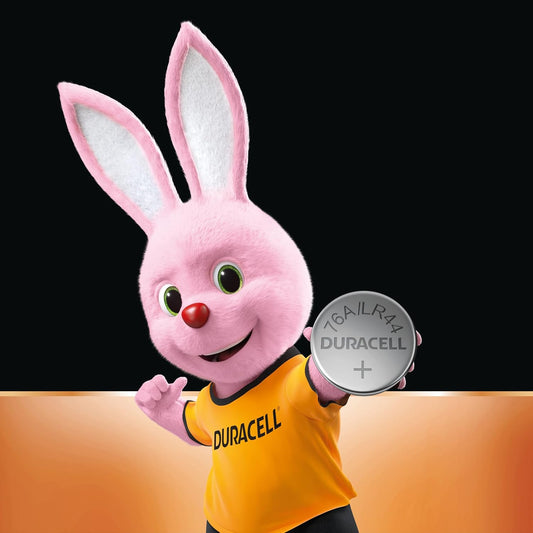 Duracell LR44 1.5V Alkaline Battery Button Cell