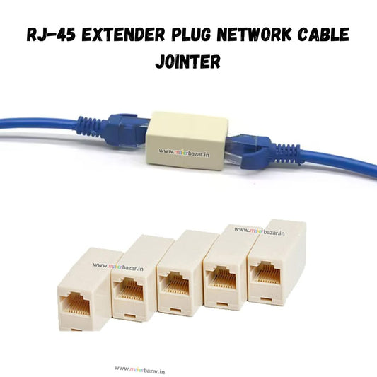 RJ-45 Female To Female LAN Cable Joiner Extender Plug