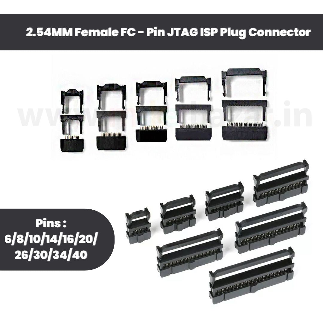 FC-2.54MM JTAG ISP Plug Connector