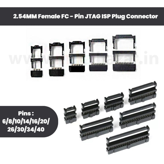 FC-2.54MM JTAG ISP Plug Connector
