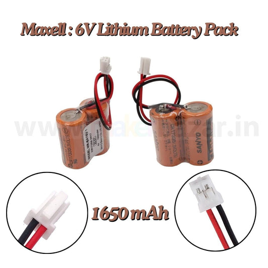 Maxell: MR-BAT6V1 2CR 17335A WK17 Lithium Battery