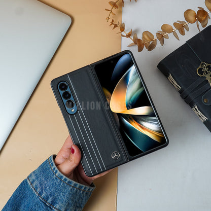Galaxy Z Fold4 Mercedes Logo Design Case