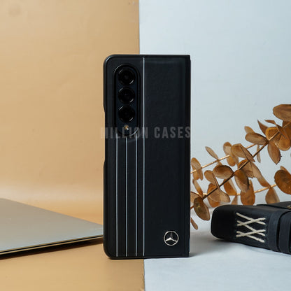 Galaxy Z Fold4 Mercedes Logo Design Case