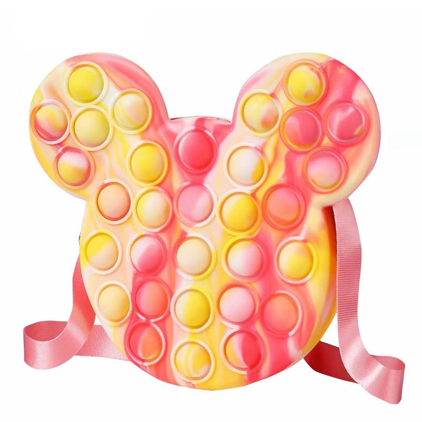 Pop It Bubble Fidget Toy Shoulder Bag for Girls