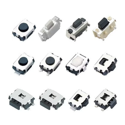 Horizontal Side-Push Tactile SMD Tact Keys Button