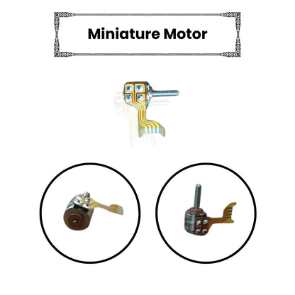 4-Pins Miniature DC Stepper Motor with Screw Shaft