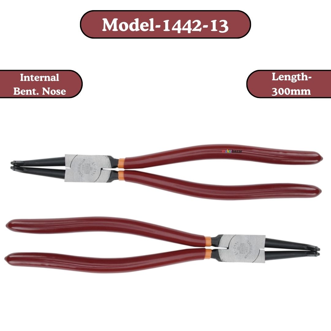 Taparia: Style-2 Circlip Pliers PVC Dip Coated Sleeve