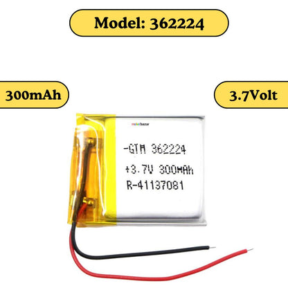 GTM: Lipo Battery - Single Cell Lithium Polymer Battery