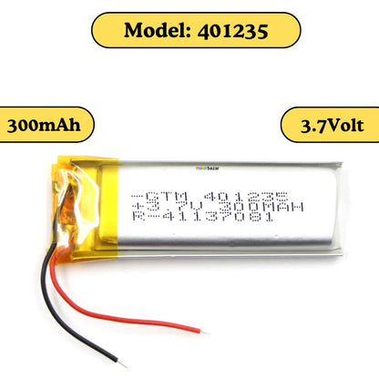 GTM: Lipo Battery - Single Cell Lithium Polymer Battery