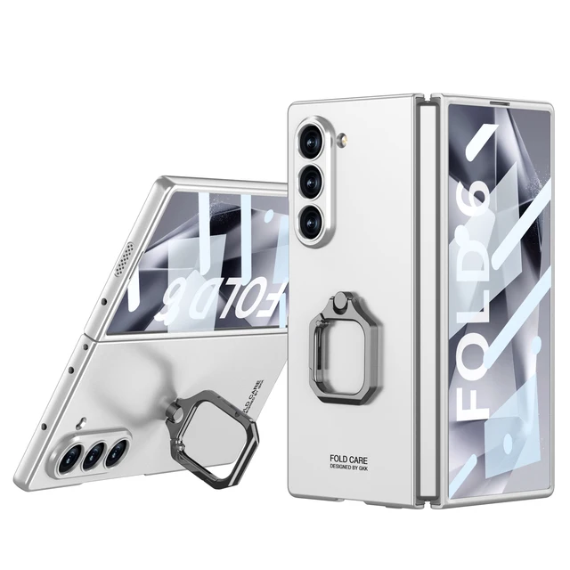 Galaxy Z Fold Series Refined Matte Ring Holder Case