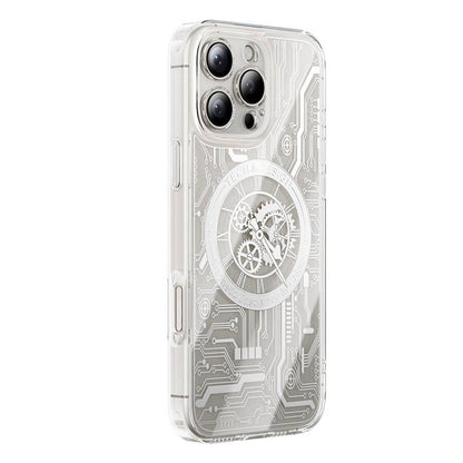 Futuristic Circuit Board Transparent Case - iPhone