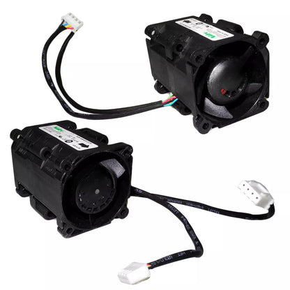 4x4x5.5cm 12-Volt Counter-Rotating Brushless Double Fan for CPU Cabinet Cooling