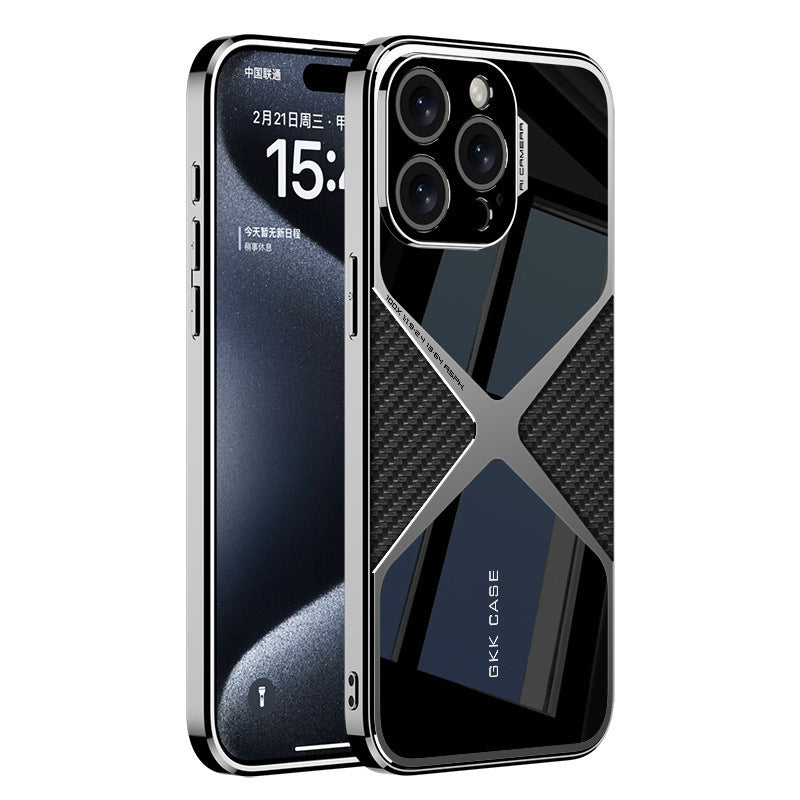 iPhone 16 Series Polished Guard Business Leather Case