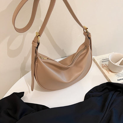 Modern Crescent Hobo Bag