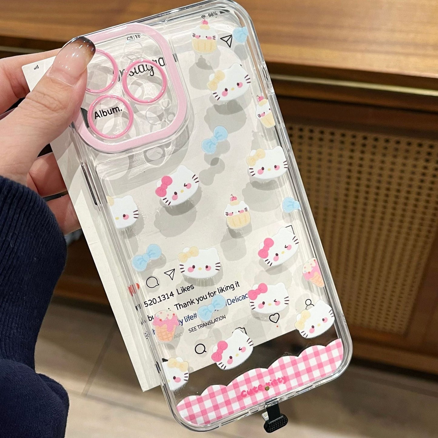 Sweet Kitty Shine LED Case