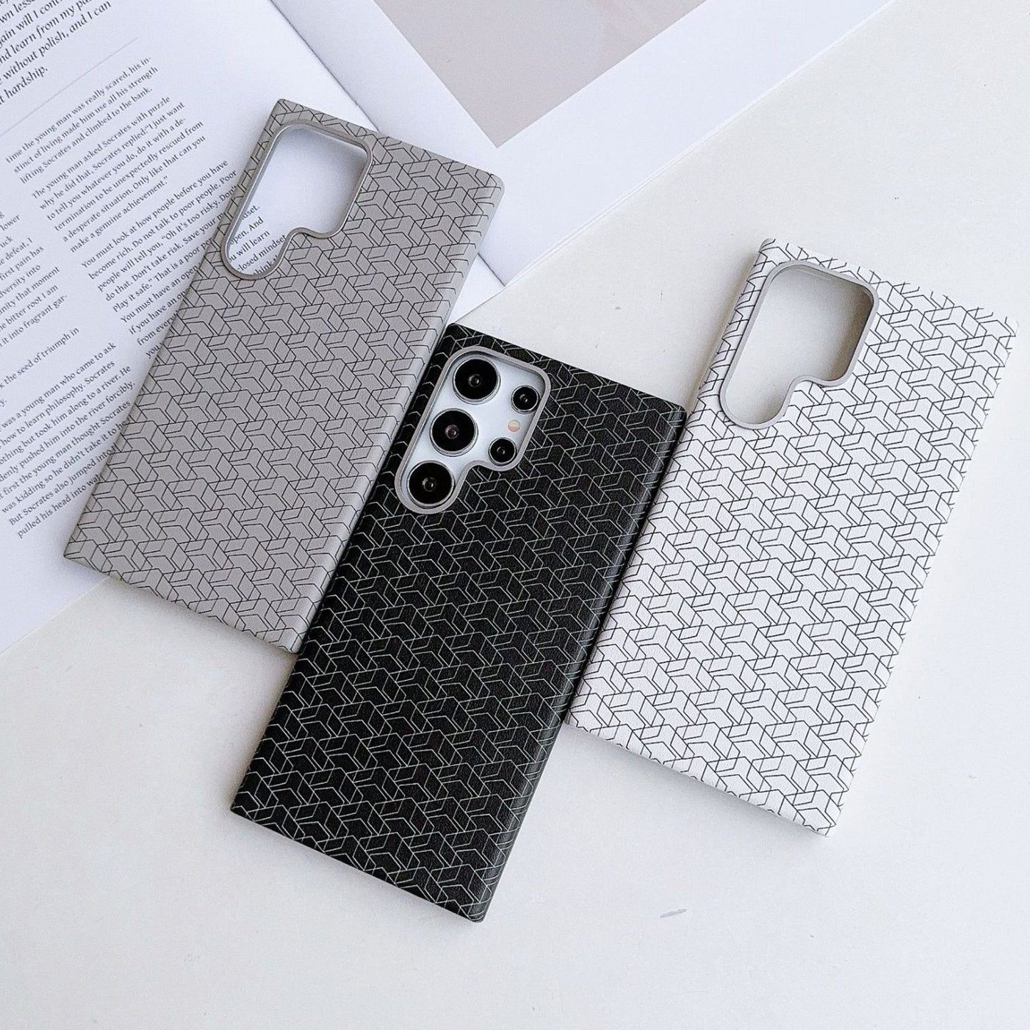 Luxury Metal Lens Frame Case - Samsung