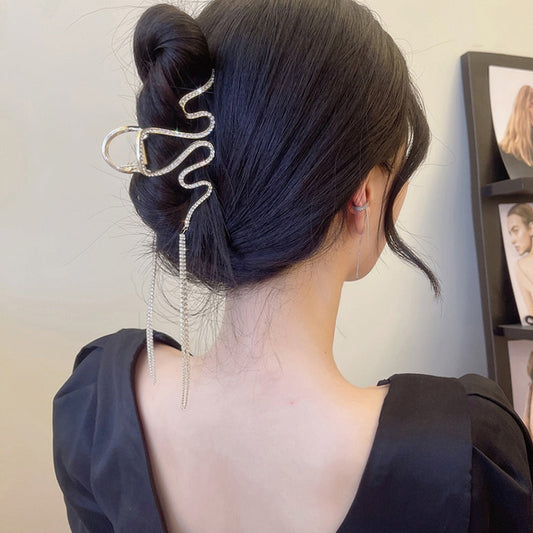 Luxe Tassel Shark Hair Clip