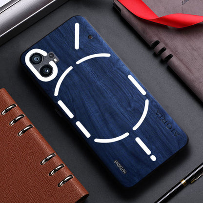 Rustic Wood Grain Protective Case - Nothing