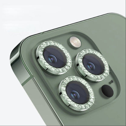 iPhone 13 Series Glitter Diamond Camera Lens Protector