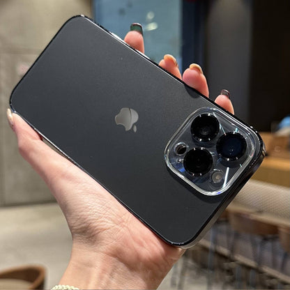 Frosted Satin Matte Glass Lens Case - iPhone