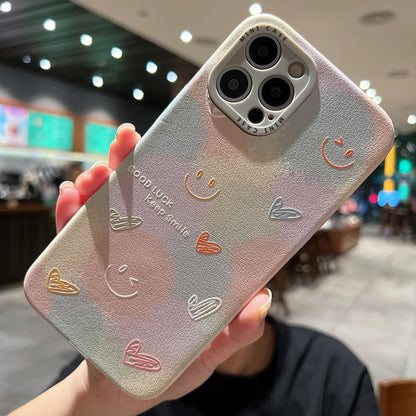 Happy Graffiti Rainbow Smiley Case