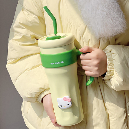 Solid Pastel Kitty Insulated Hydrator Tumbler