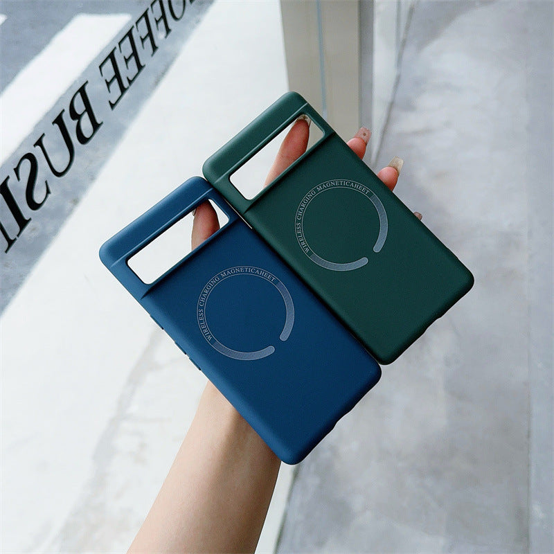 Frosted Magic Cube Liquid Magnetic Case - Google