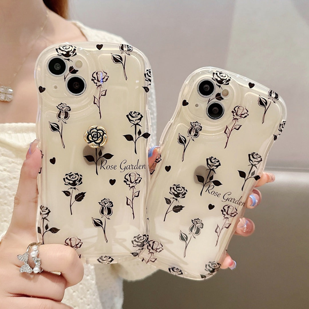3D Floral Sketch Case