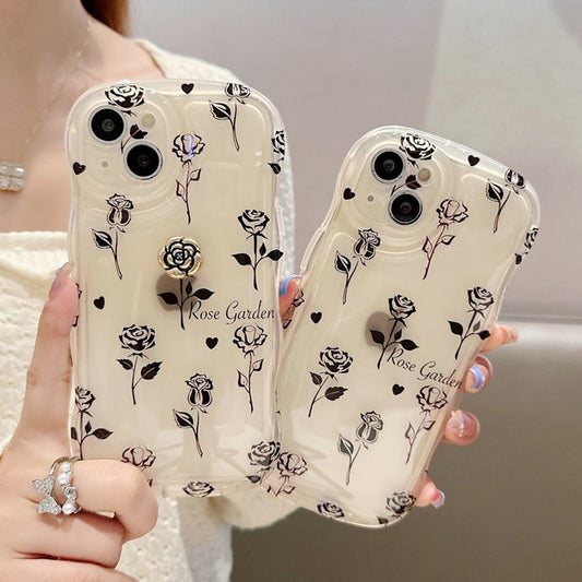 3D Floral Sketch Case