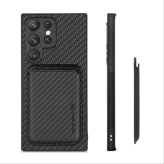 Stylish Craft Woven Pattern Magsafe Case - Samsung
