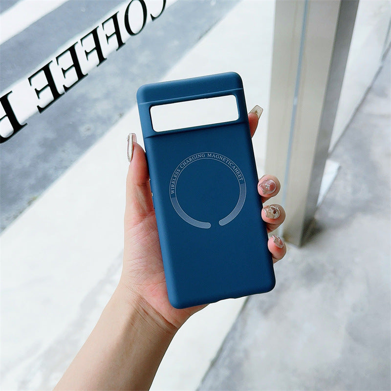 Frosted Magic Cube Liquid Magnetic Case - Google