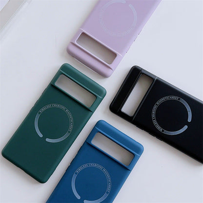 Frosted Magic Cube Liquid Magnetic Case - Google