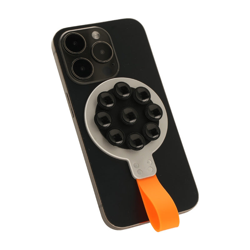 Versatile Magnetic Phone Gripper with Strap