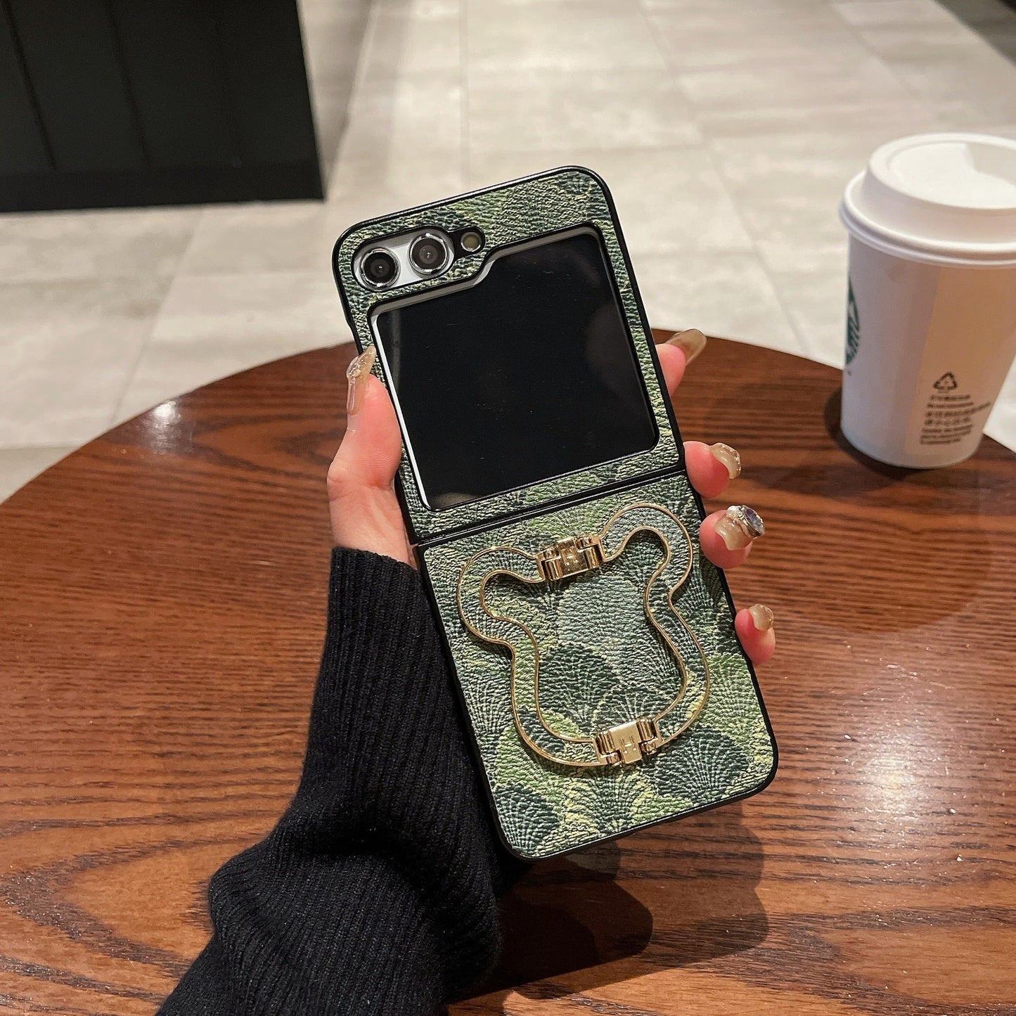 Cute Bear Ring Bracket Case - Samsung