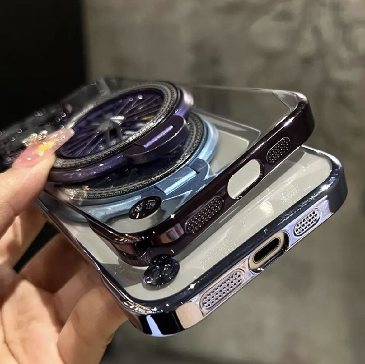 Ultimate Magnetic Rotating Borderless Case - iPhone
